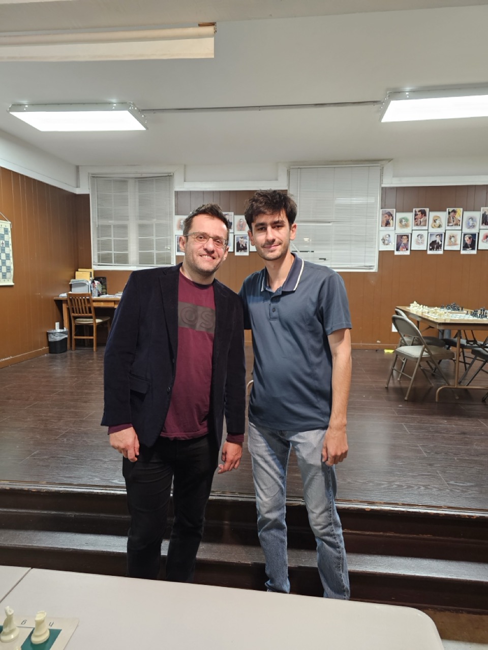 It was a pleasant meeting with his friend in Los Angeles